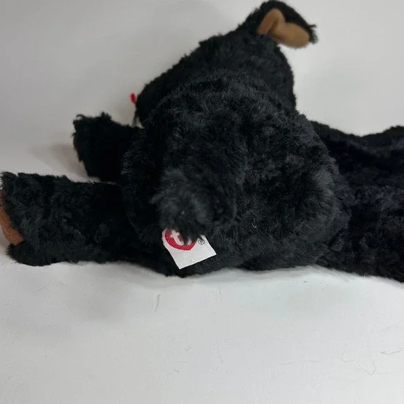 Ty Classic Pepper Black Puppy Dog 1996 Vintage Large Plush Retired 10" Stuffed - Picture 6 of 11